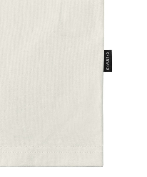 OY(オーワイ)の「『OY/オーワイ』 LEGACY RINGER TEE/ベーシックリンガー半袖Tシャツ(Tシャツ/カットソー・レディース・アイボリー/ブラック・L/M)」の18枚目の写真