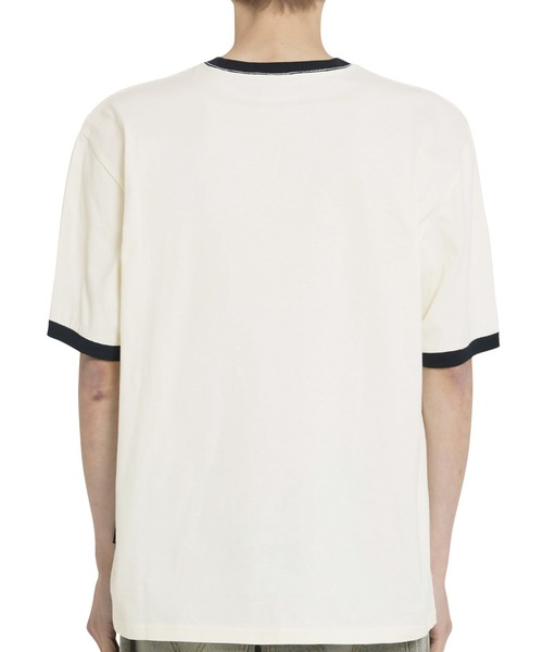 OY(オーワイ)の「『OY/オーワイ』 LEGACY RINGER TEE/ベーシックリンガー半袖Tシャツ(Tシャツ/カットソー・レディース・アイボリー/ブラック・L/M)」の10枚目の写真