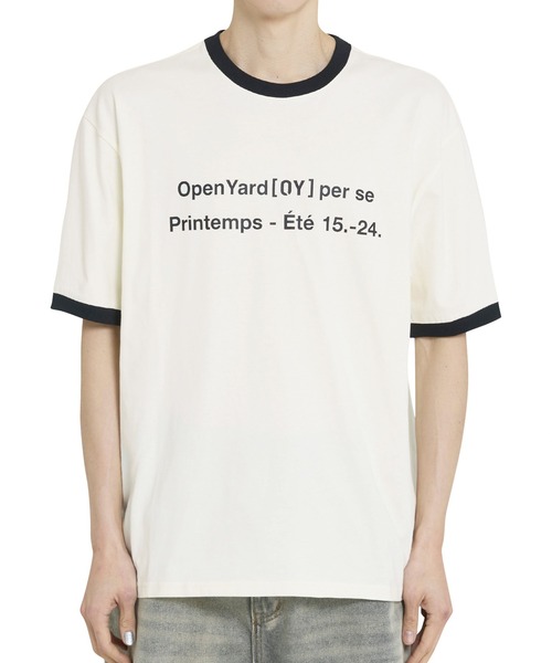 tシャツ 「OY/オーワイ」  LEGACY RINGER TEE/ベーシックリンガー半袖Tシャツ レディース メンズ OY/オーワイ』 LEGACY RINGER TEE/ベーシックリンガー半袖T