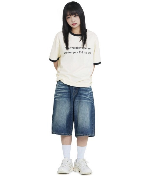 tシャツ 「OY/オーワイ」  LEGACY RINGER TEE/ベーシックリンガー半袖Tシャツ レディース メンズ OY/オーワイ』 LEGACY RINGER TEE/ベーシックリンガー半袖T