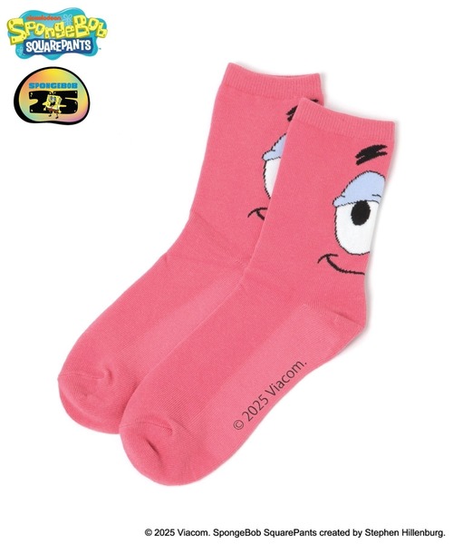 BAYFLOW（ベイフロー）の「【SpongeBob(スポンジ・ボブ)×BAYFLOW】ソックス(KIDS)（ソックス/靴下・キッズ・イエロー/ピンク・MEDIUM/LARGE）」の13枚目の写真