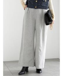 Te chichi | ツイードタックワイドパンツ(その他パンツ)