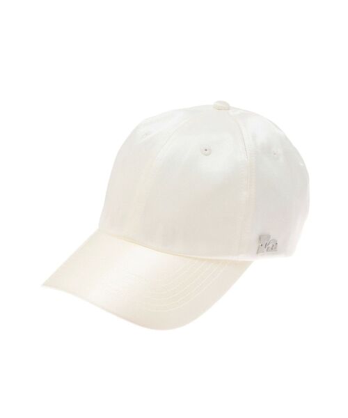 MURUA(ムルーア)の「サテンキャップ(キャップ・レディース・ホワイト/ネイビー/ブラック・FREE)」の7枚目の写真