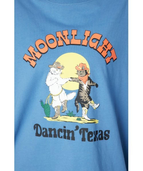 RODEO CROWNS WIDE BOWL（ロデオクラウンズワイドボウル）の「Various Western ロングスリーブTシャツ（Tシャツ/カットソー・レディース・ブルー/チャコールグレー/オフホワイト/レッド・FREE）」の19枚目の写真