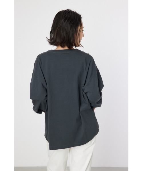 RODEO CROWNS WIDE BOWL（ロデオクラウンズワイドボウル）の「Various Western ロングスリーブTシャツ（Tシャツ/カットソー・レディース・ブルー/チャコールグレー/オフホワイト/レッド・FREE）」の22枚目の写真