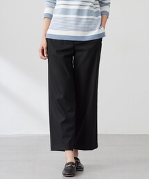 【新品】 J.PRESS 11号　ワイドパンツ ネイビー　ジェイプレス WOMEN】イージーワイドパンツ（その他パンツ）｜J.PRESS YORK