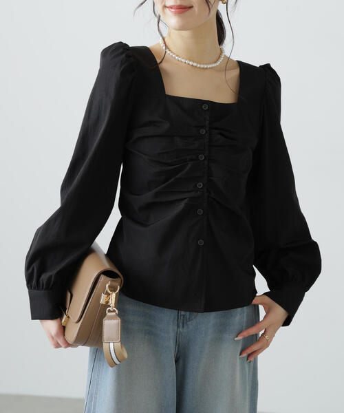 FREE'S MART（フリーズマート）の「◇フロントギャザースクエア