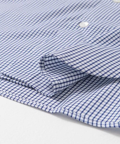URBAN RESEARCH DOORS(アーバンリサーチドアーズ)の「『イージーケア』LIFE STYLE TAILOR セミワイドチェックシャツ(シャツ/ブラウス・メンズ・ブルー系その他・41/43/37/39)」の6枚目の写真