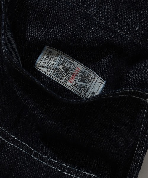セール】【HOUSTON/ヒューストン】US COTTON DENIM COVERALL /US