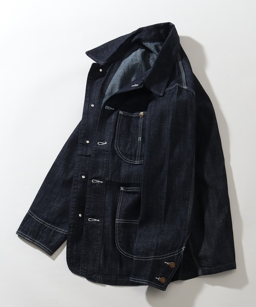 セール】【HOUSTON/ヒューストン】US COTTON DENIM COVERALL /US