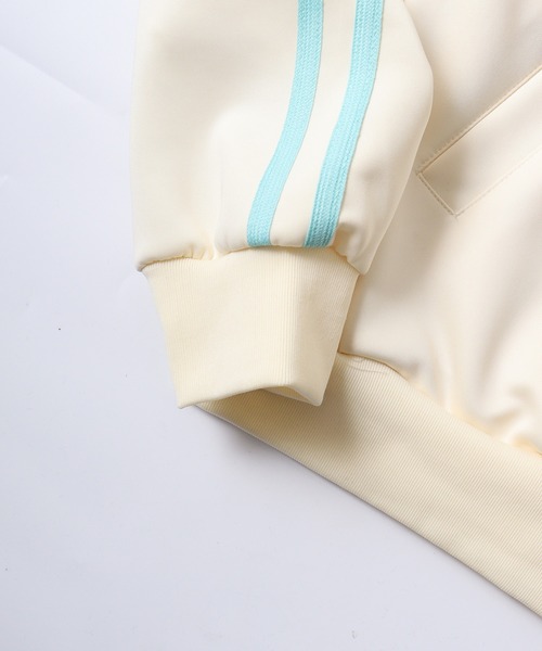 SUGGESTION（サジェッション）の「UV Protection Trick Trucker Jacket / UVカット トリック トラッカージャケット unisex（ジャージ・メンズ・ネイビー/ブラック/クリーム・M/L）」の9枚目の写真
