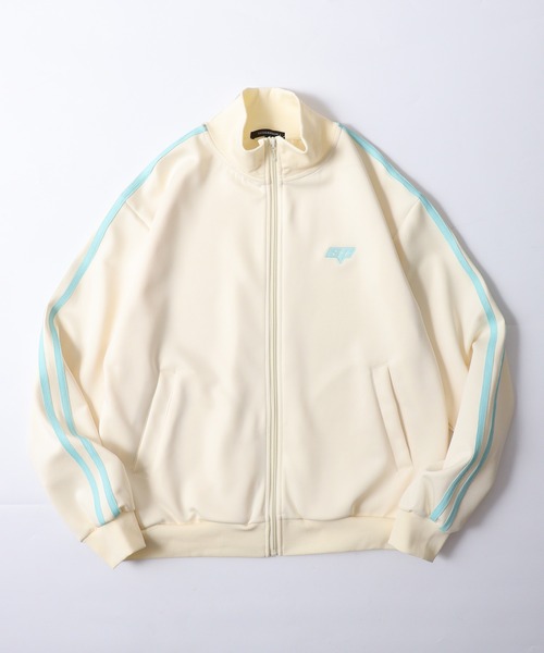 SUGGESTION（サジェッション）の「UV Protection Trick Trucker Jacket / UVカット トリック トラッカージャケット unisex（ジャージ・メンズ・ネイビー/ブラック/クリーム・M/L）」の13枚目の写真