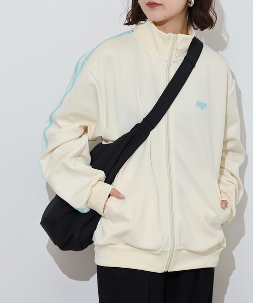 SUGGESTION（サジェッション）の「UV Protection Trick Trucker Jacket / UVカット トリック トラッカージャケット unisex（ジャージ・メンズ・ネイビー/ブラック/クリーム・M/L）」の14枚目の写真