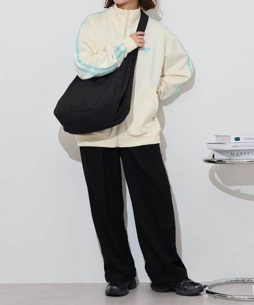 SUGGESTION（サジェッション）の「UV Protection Trick Trucker Jacket / UVカット トリック トラッカージャケット unisex（ジャージ・メンズ・ネイビー/ブラック/クリーム・M/L）」の17枚目の写真