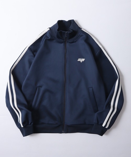 SUGGESTION（サジェッション）の「UV Protection Trick Trucker Jacket / UVカット トリック トラッカージャケット unisex（ジャージ・メンズ・ネイビー/ブラック/クリーム・M/L）」の12枚目の写真