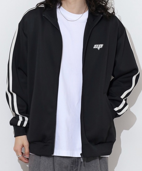 SUGGESTION（サジェッション）の「UV Protection Trick Trucker Jacket / UVカット トリック トラッカージャケット unisex（ジャージ・メンズ・ネイビー/ブラック/クリーム・M/L）」の19枚目の写真