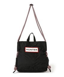【WEB限定】HUNTER / トラベル リップストップ リサイクル ナイロン トート バッグ