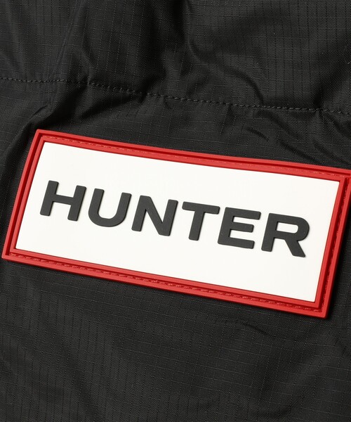 HUNTER(ハンター)の「【WEB限定】HUNTER / トラベル リップストップ リサイクル ナイロン トート バッグ(トートバッグ・レディース・ブラック/シルバー・ONE SIZE)」の6枚目の写真