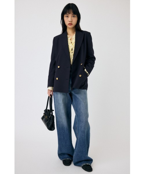 セットアップ対応】DOUBLE BREASTED ブレザー（テーラードジャケット