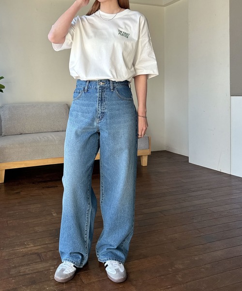 ANME（アンメ）の「FRUIT PLATTERロゴプリント半袖Tシャツ（Tシャツ/カットソー・レディース・ホワイト系その他3/ホワイト系その他/ホワイト系その他4/ホワイト系その他2・XXL/L/M/XL）」の10枚目の写真