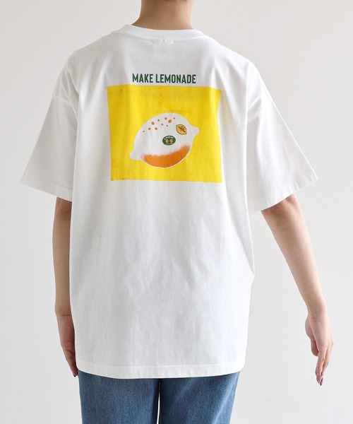 ANME（アンメ）の「FRUIT PLATTERロゴプリント半袖Tシャツ（Tシャツ/カットソー・レディース・ホワイト系その他3/ホワイト系その他/ホワイト系その他4/ホワイト系その他2・XXL/L/M/XL）」の18枚目の写真