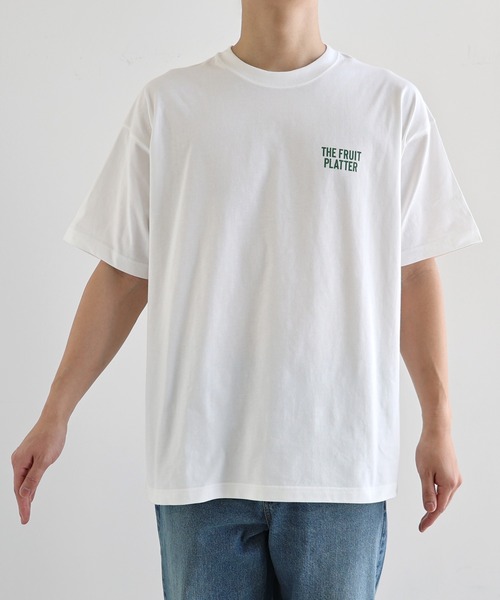 ANME（アンメ）の「FRUIT PLATTERロゴプリント半袖Tシャツ（Tシャツ/カットソー・レディース・ホワイト系その他3/ホワイト系その他/ホワイト系その他4/ホワイト系その他2・XXL/L/M/XL）」の22枚目の写真