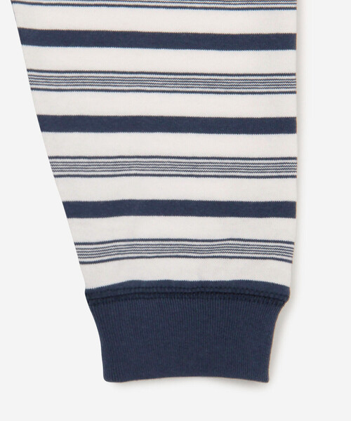 DANTON（ダントン）の「DANTON | キッズ 長袖スウェットTシャツ STRIPE（スウェット・キッズ・グリーン系その他/イエロー系その他/ブルー系その他5・105/115/125/135）」の6枚目の写真