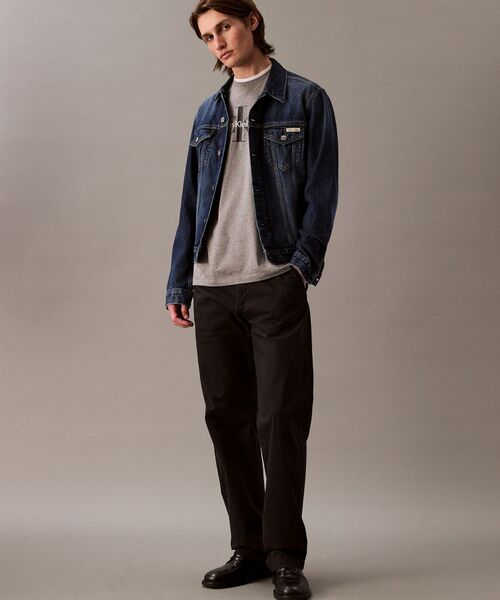 Calvin Klein(カルバン・クライン)の「【ユニセックス】モノロゴ Tシャツ(Tシャツ/カットソー・メンズ・ブラック/グレー/ホワイト/ブルー系その他/レッド/ピンク/ブルー系その他2/イエロー系その他・S/M/XL/L/XS)」の17枚目の写真