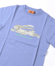 フライングラビット柄ロゴT