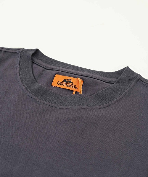 KRIFF MAYER（クリフメイヤー）の「フライングラビット柄ロゴT（Tシャツ/カットソー・キッズ・オフホワイト/イエロー/ブルー/チャコール・120/130/140/150/160/170）」の16枚目の写真