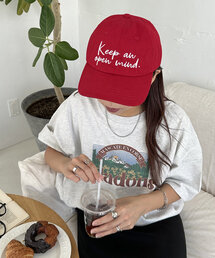 DISCOAT | グラフィティロゴ刺繍キャップ(キャップ)