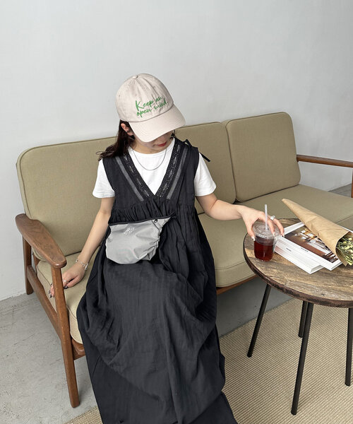 DISCOAT（ディスコート）の「グラフィティロゴ刺繍キャップ（キャップ・レディース・レッド/ベージュ/ネイビー・FREE）」の12枚目の写真