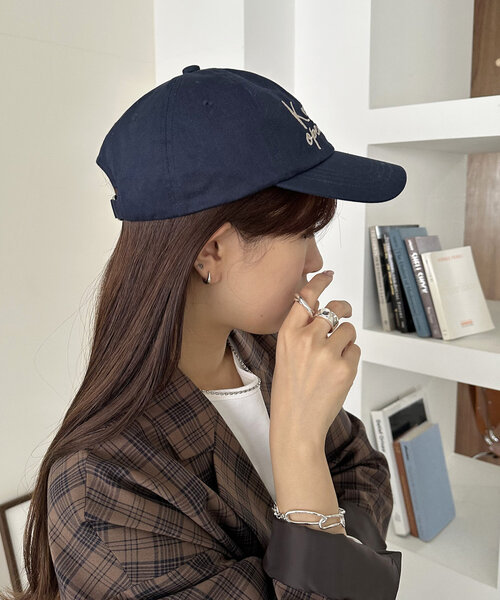 DISCOAT（ディスコート）の「グラフィティロゴ刺繍キャップ（キャップ・レディース・レッド/ベージュ/ネイビー・FREE）」の18枚目の写真