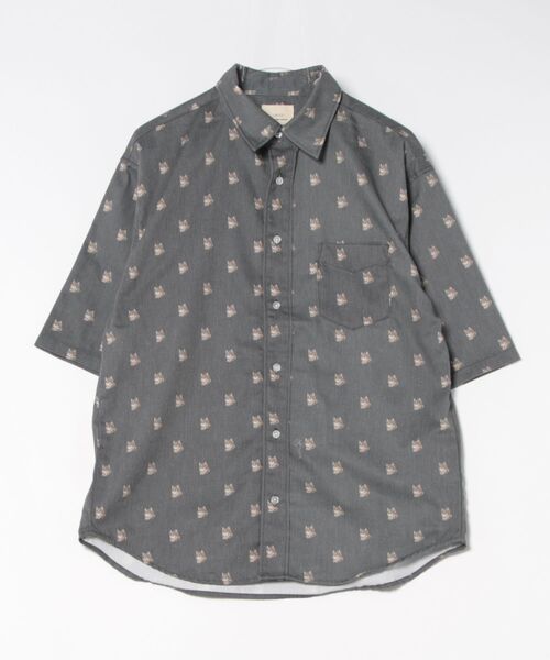 go slow caravan(ゴースローキャラバン)の「ツイル アニマルプリント半袖シャツ(M1)(シャツ/ブラウス・メンズ・その他1/その他2/その他3・MEDIUM/LARGE/X-LARGE)」の7枚目の写真