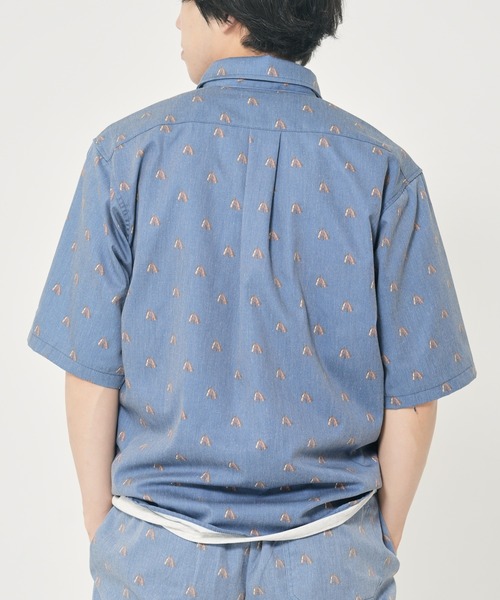 go slow caravan(ゴースローキャラバン)の「ツイル アニマルプリント半袖シャツ(M1)(シャツ/ブラウス・メンズ・その他1/その他2/その他3・MEDIUM/LARGE/X-LARGE)」の12枚目の写真