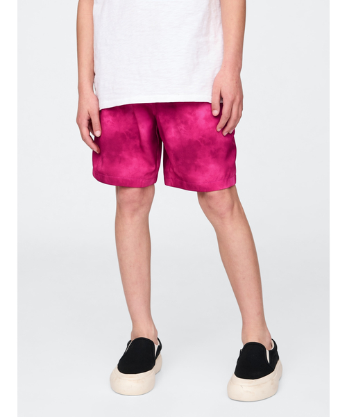 GAP（ギャップ）の「クイックドライ 裏地付きショートパンツ (キッズ)（その他パンツ・キッズ・グリーン/ブルー系その他/ブラック/ブルー/グリーン系その他/ピンク・120cm/130cm/140cm/150cm/160cm/110cm）」の6枚目の写真