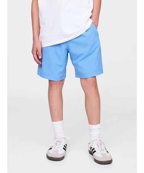 GAP（ギャップ）の「クイックドライ 裏地付きショートパンツ (キッズ)（その他パンツ・キッズ・グリーン/ブルー系その他/ブラック/ブルー/グリーン系その他/ピンク・120cm/130cm/140cm/150cm/160cm/110cm）」の4枚目の写真