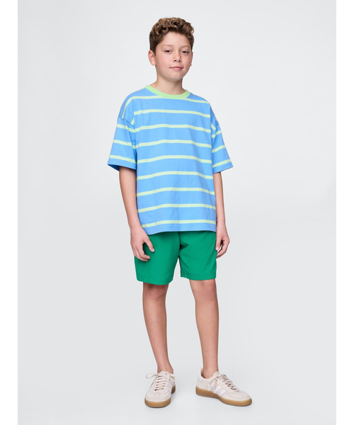 GAP（ギャップ）の「クイックドライ 裏地付きショートパンツ (キッズ)（その他パンツ・キッズ・グリーン/ブルー系その他/ブラック/ブルー/グリーン系その他/ピンク・120cm/130cm/140cm/150cm/160cm/110cm）」の19枚目の写真