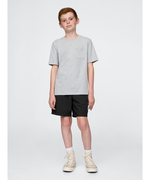 GAP（ギャップ）の「クイックドライ 裏地付きショートパンツ (キッズ)（その他パンツ・キッズ・グリーン/ブルー系その他/ブラック/ブルー/グリーン系その他/ピンク・120cm/130cm/140cm/150cm/160cm/110cm）」の21枚目の写真