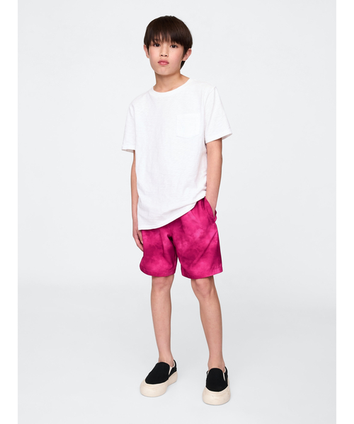 GAP（ギャップ）の「クイックドライ 裏地付きショートパンツ (キッズ)（その他パンツ・キッズ・グリーン/ブルー系その他/ブラック/ブルー/グリーン系その他/ピンク・120cm/130cm/140cm/150cm/160cm/110cm）」の7枚目の写真