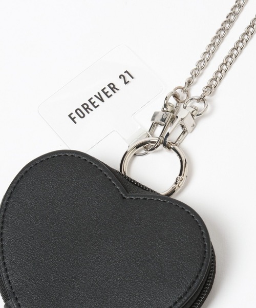 FOREVER 21（フォーエバー トゥエンティーワン）の「【2025SS】ハートポーチ付きスマホショルダー（ショルダーバッグ・レディース・ブラック/レッド/ブラウン系その他・FREE）」の10枚目の写真