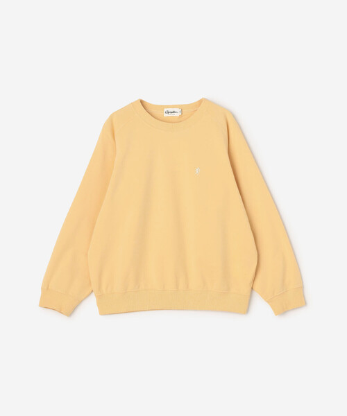 GYMPHLEX（ジムフレックス）の「Gymphlex | キッズ クルーネック 長袖プルオーバー（Tシャツ/カットソー・キッズ・サックスブルー/イエロー/ネイビー・115/125/135）」の4枚目の写真