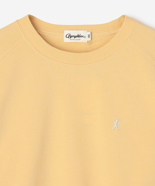 GYMPHLEX（ジムフレックス）の「Gymphlex | キッズ クルーネック 長袖プルオーバー（Tシャツ/カットソー・キッズ・サックスブルー/イエロー/ネイビー・115/125/135）」の5枚目の写真
