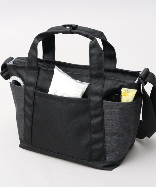 moz(モズ)の「メランジコンビ 多収納 10ポケット 2WAY ショルダーバッグ・ハンドトートバッグ リフレクトチャーム付き A5対応(ショルダーバッグ・レディース・ブラック/グレー系その他・FREE)」の20枚目の写真