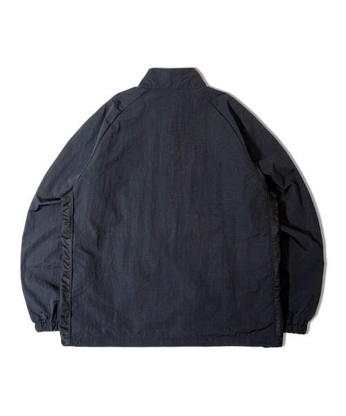 FIRST DOWN(ファーストダウン)の「FIRST DOWN TRACK JKT(ナイロンジャケット・メンズ・ブラック/レオパード・M/L/XL)」の3枚目の写真