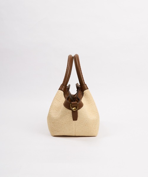 LORISTELLA（ロリステッラ）の「【LORISTELLA】ラウンドトートバッグ-BICOLOR HAND BAG（トートバッグ・レディース・ブラウン・FREE）」の11枚目の写真