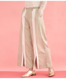 Settimissimo（セッティミッシモ）の「センターライン ホックデザイン スリット パンツ（その他パンツ）」