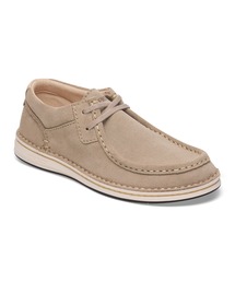 BIRKENSTOCK（ビルケンシュトック）の「Pasadena / パサデナ スエードレザー Taupe 【レギュラー幅】 UNISEX（モカシン/デッキシューズ・メンズ）」