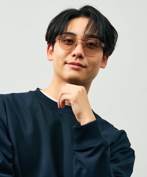 UNITED ARROWS(ユナイテッドアローズ)の「ボストン型 サングラス|クラウンパント|黒縁|カラーレンズ|UVカット|紫外線対策|ユナイテッドアローズ|Zoff|UNITED ARROWS(サングラス・レディース・ブラック/ライトピンク/ライトグレー系/ライトグリーン・FREE)」の22枚目の写真