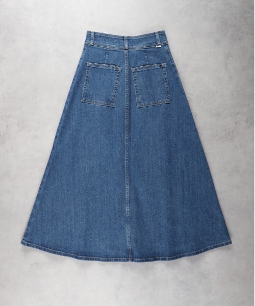 SOMETHING（サムシング）の「【SOMETHING】スプレッドスカート（スカート・レディース・ダークインディゴブルー・M/L）」の7枚目の写真